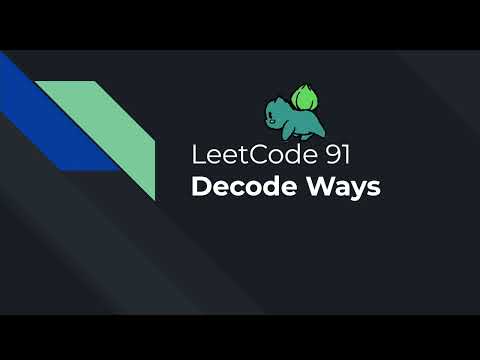 91. Decode Ways