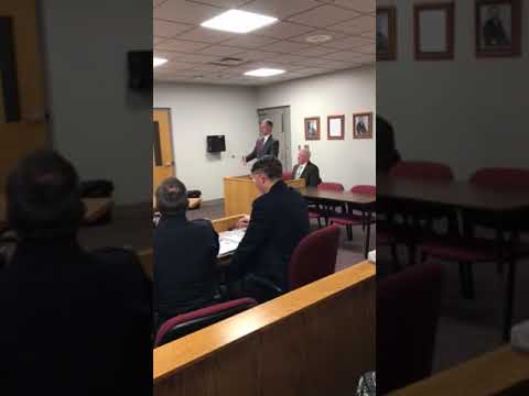 Sam Shamansky speaks at Pat O’Donnell sentencing on 3-19-18