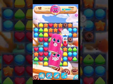Cookie jam blast LEVEL 23 NO Boosters ☆ ☆ ☆ A S ALI