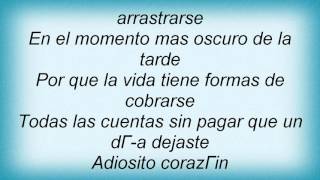 17150 Paulina Rubio - Adiosito Corazon Lyrics