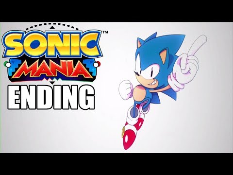 Sonic Mania ENDING Final Boss - Gameplay Walkthrough Part 5 ( PS4 Pro )