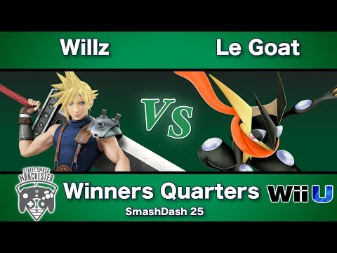 SmashDash 25 - Willz (Cloud) Vs. Le Goat (Greninja) - Winners Quarters