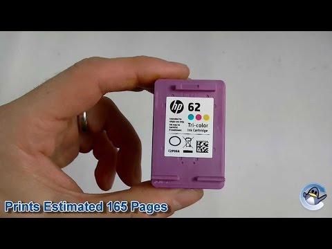 Hewlett Packard (HP) HP 62 Tri-color Ink Cartridge Blister video