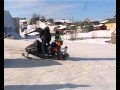 В Ижемских селениях устраивают погони за снегоходами 