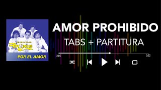 Grupo Bryndis - Amor Prohibido (Bass Cover/Tabs + Partitura + Acordes)