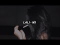 LALI - N5 🔥|| LETRA