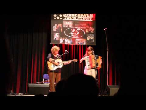 Anna Massie and Mairearad Green - Maggie West's Waltz at Stonehaven Folk Festival 2013 #6