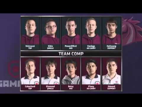 UOL vs GMB Game 3 EU LCS Spring 2015 Quarterfinals 05 04 2015 blizzasc2 dota esport lol highlights