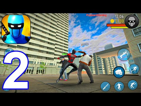 Blue Ninja : Superhero Game - Gameplay Walkthrough Part 2 Miracle Ninja Skin (Android,iOS) #2