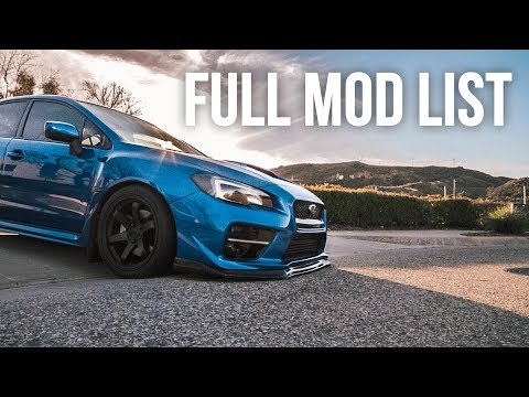 EVERY Mod I Have Done to my WRX!
