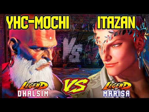 SF6 YHC-Mochi (Dhalsim) VS Itazan (Marisa)💥Street fighter 6💥