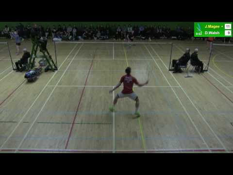 Irish Senior Nationals SF - MS - Joshua Magee v David Walsh