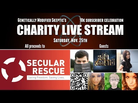 10k Celebration | Charity Live Stream for Secular Rescue