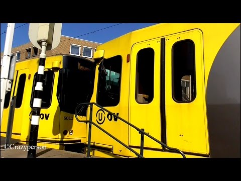Light Rail Utrecht at Stadscentrum to Nieuwegein Zuid!