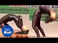 Girl Breaks World Record Backbend Crunches With 15 In One Minute Daily Mail