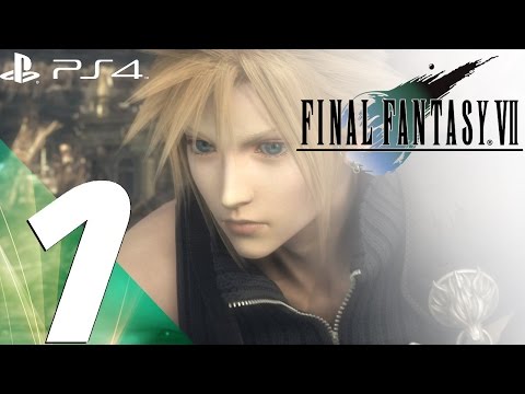 Final Fantasy VII PS4 - Gameplay Walkthrough Part 1 - Prologue [1080p 60fps]