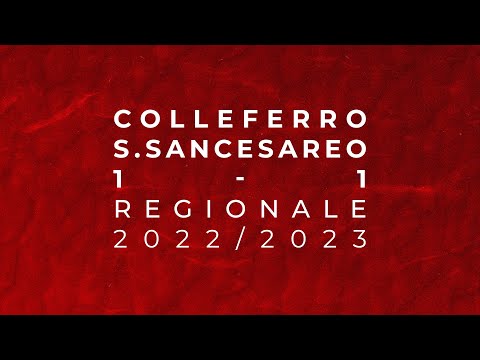 U18 Regionale 2022/2023 - Colleferro v Sporting San Cesareo