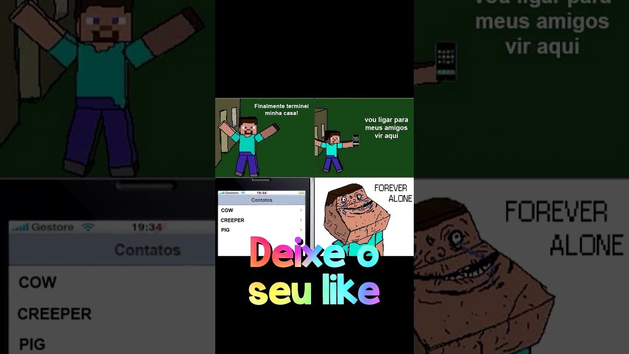 FOREVER ALONE  #minecraft #fy #memes