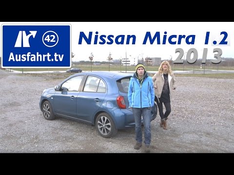 2013 Nissan Micra 1.2 DIG-S Tekna - Fahrbericht der Probefahrt / Test / Review