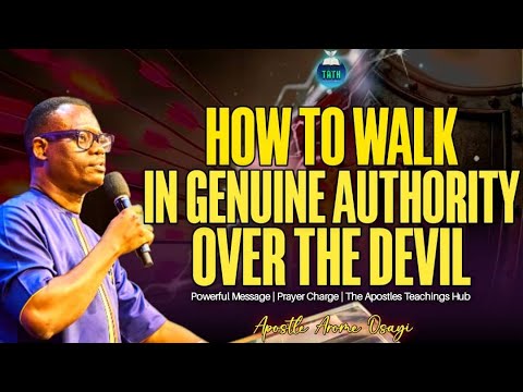 HOW TO GAIN GENUINE AUTHORITY IN THE SPIRIT | OVERCOMING CHALLENGES IN 2025 | APOSTLE AROME OSAYI