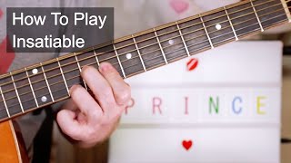 &#39;Insatiable&#39; Prince Guitar Lesson