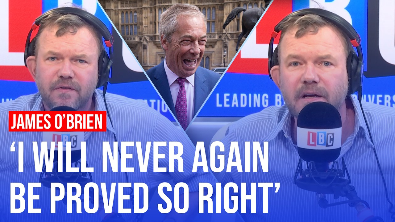 James O'Brien's message after Brexit reset deal | LBC