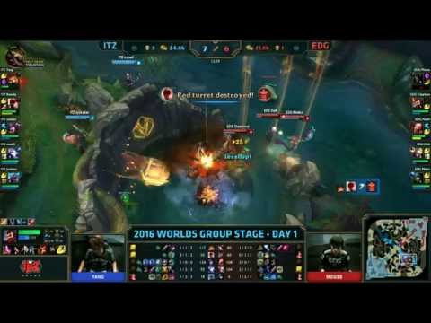 ITZ Revolta Lee Sin Mekaniği ITZ Yang vs EDG Mouse Worlds 2016