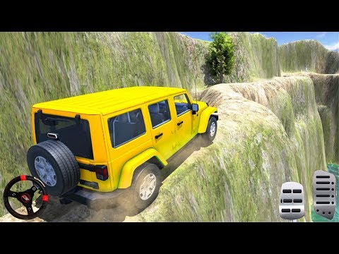 4x4 Offroad Car Drive Free ：Yellow Offroad Car Prado Game 2019 - Android Gameplay