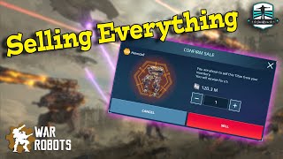 Selling Everything In War Robots
