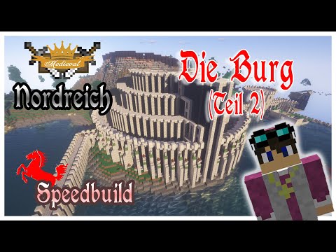 🏰 Burg + Stall (Speedbuild Teil 2) | Medieval (by 37) |  Ep. 12  | Ancient Warfare 2 | Minecraft Mod
