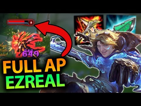 I FORGOT HOW INSANE THIS BURST IS! FULL AP EZREAL MID ONE SHOTS! - League of Legends