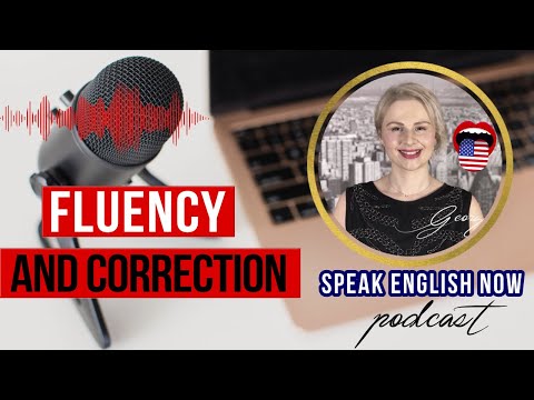 239 Fluency and Correction when Speaking English