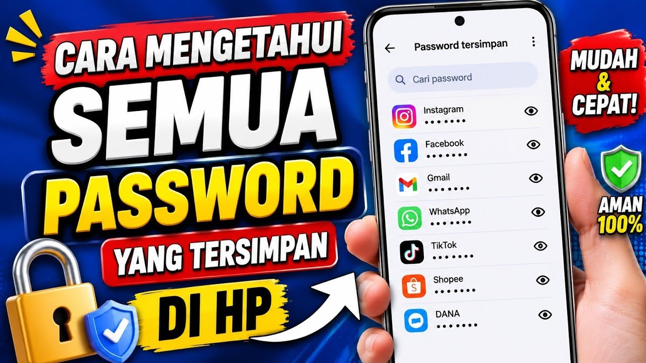 Cara Melihat Semua Password yang Tersimpan di HP Android