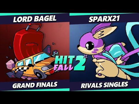 Hitfall 2 Workshop GRAND FINALS - Lord Bagel (Suitcase) Vs. Sparx21 (Zephrie) Rivals of Aether - RoA