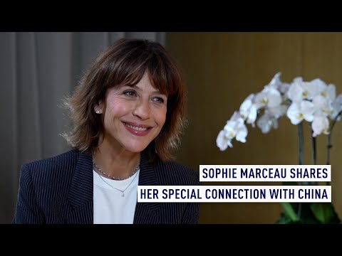 French actress Sophie Marceau shares her special connection with China