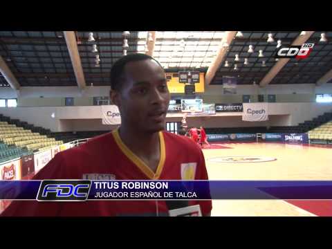 Titus Robinson: Figura de Español de Talca en la Liga DIRECTV
