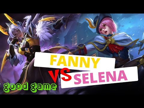 Selena vs Pro Fanny | How to counter fanny with selen |Selena gameplay#MLBB #Selena #Fanny
