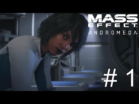 Let's Play Mass Effect Andromeda Female Ryder - Part 1 - A New Beginning