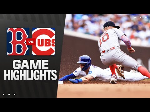 Red Sox vs. Cubs Game Highlights (7/20/25) | MLB Highlights