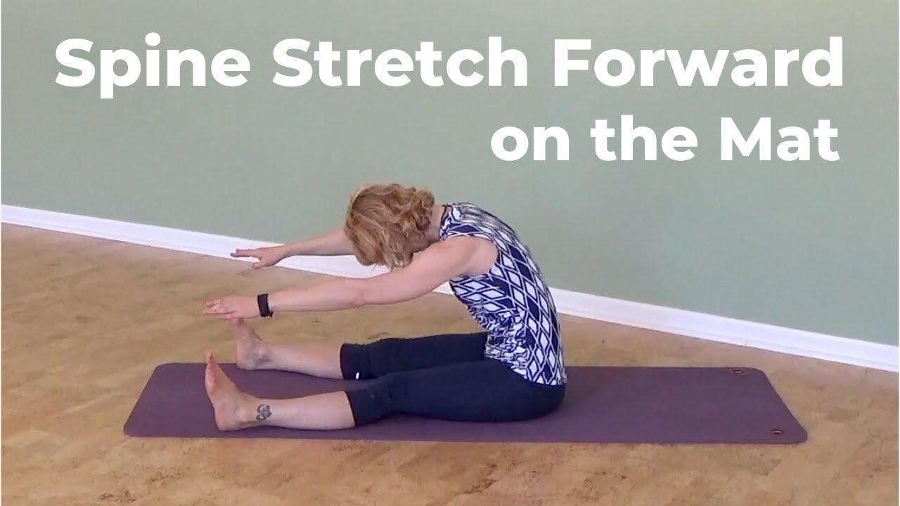 Spine Stretch (Forward) on the Mat ⎮Pilates Encyclopedia - YouTube