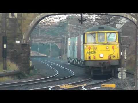 86639/86610/(66541 DIT) 4m27 Coatbridge - Crewe liner 1st December 2012