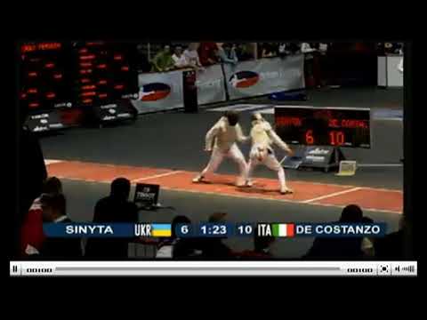 Belfast World Championships 2009 JWF - L32 - Sinyta UKR v De Costanzo ITA