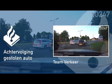 Police #PRO247 Pursuit stolen car