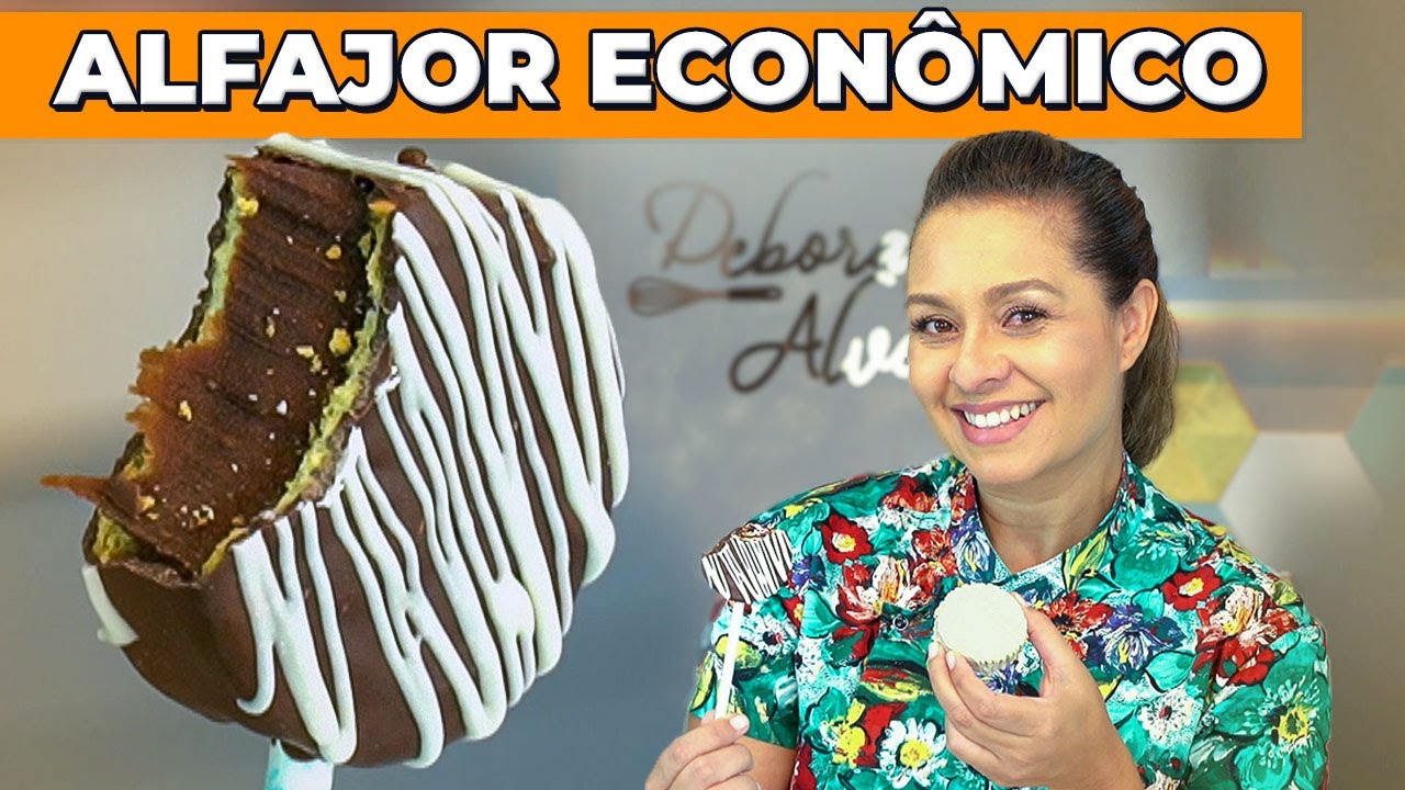 ALFAJOR ECONÔMICO - RECEITAS QUE VENDEM