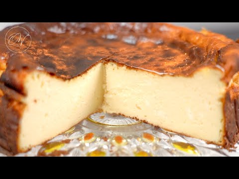 San Sebastian Cheesecake | ultra cremiger Glutenfrei Käsekuchen - Olga Wallner