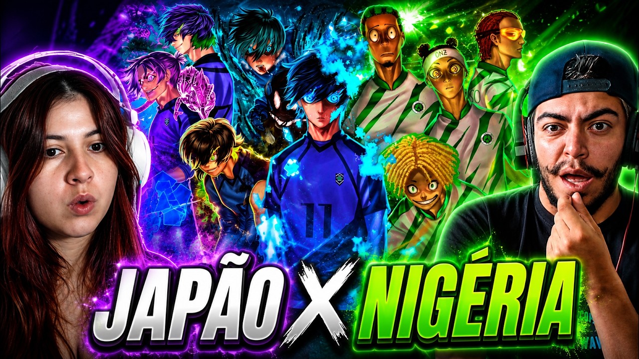 ♪ Japão X Nigéria (Blue Lock) | Copa do Mundo PT 1 | AniRap | react