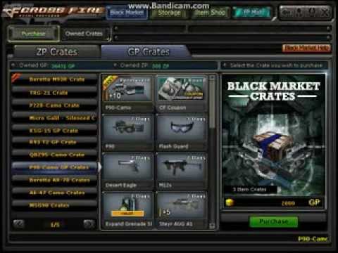 CrossFire spinning crates for P90-CAMO