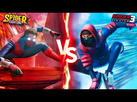 Spider Fighter 3 VS Spider Fighting (WHO IS THE BEST)