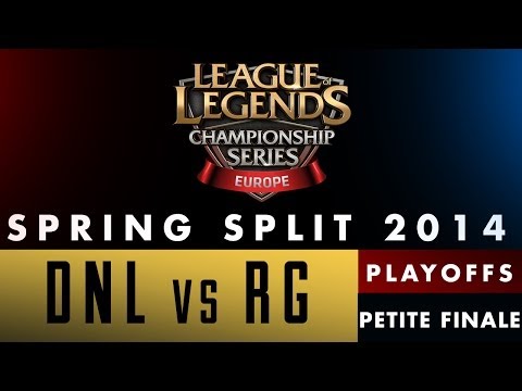 LCS EU Challenger Spring Split 2014 - DNL vs RG - Petite Finale - Game 3