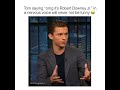 Tom saying "omg it's Robert Downey Jr." in a nervous voice will never not be funny 😂😂
